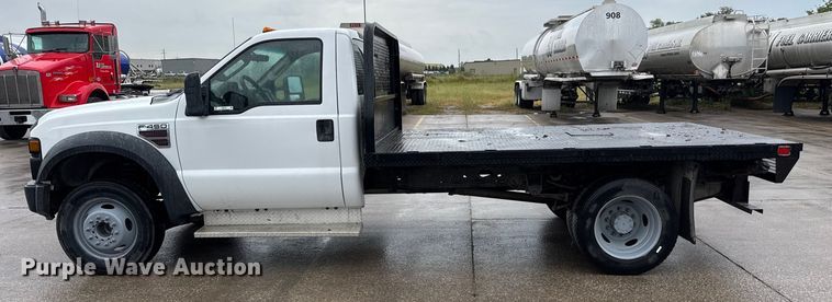 image for item EM8166 2008 Ford F450 Super Duty XL flatbed truck