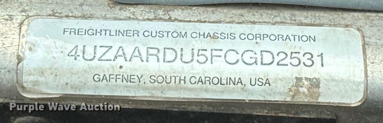 image for item EM8196 2015 Freightliner MT55 delivery van