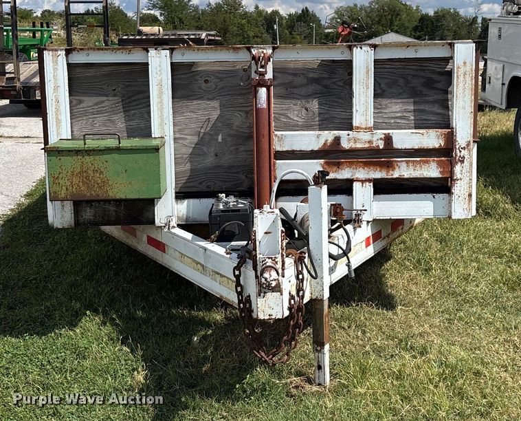 image for item EN5618 1998 Kodiak utility trailer