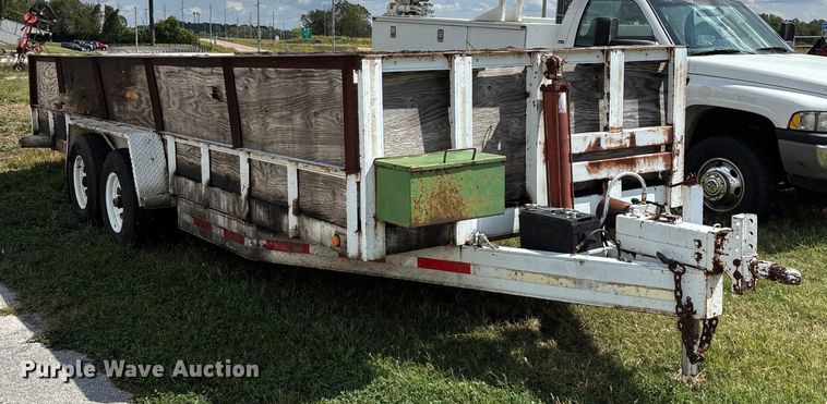 image for item EN5618 1998 Kodiak utility trailer