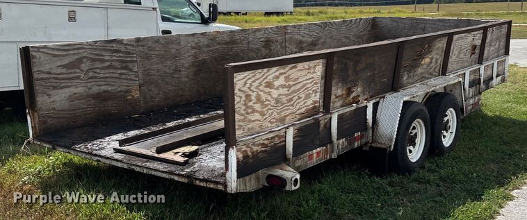 image for item EN5618 1998 Kodiak utility trailer