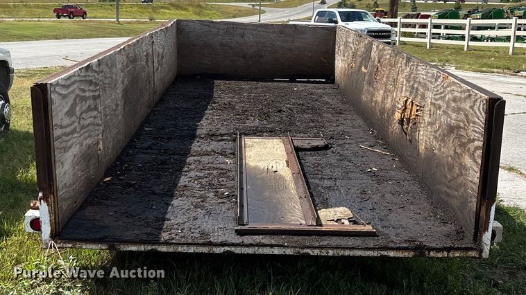 image for item EN5618 1998 Kodiak utility trailer