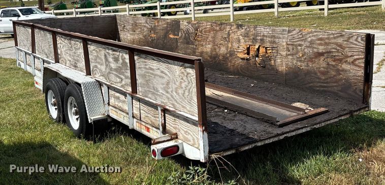 image for item EN5618 1998 Kodiak utility trailer