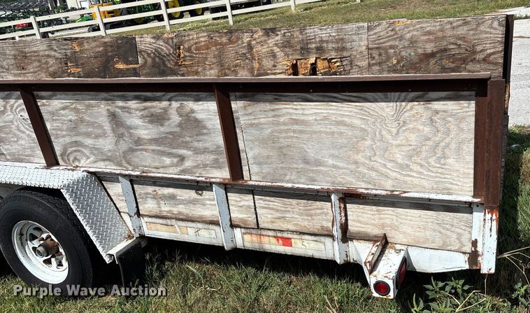 image for item EN5618 1998 Kodiak utility trailer