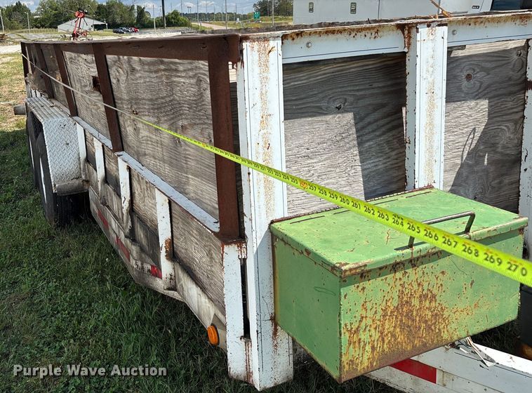 image for item EN5618 1998 Kodiak utility trailer