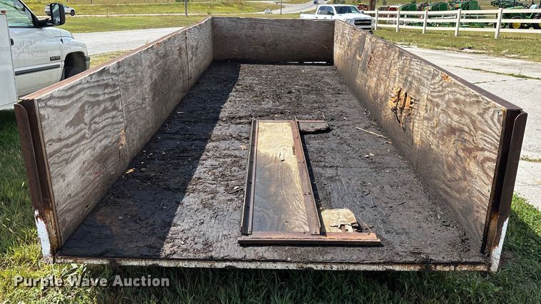 image for item EN5618 1998 Kodiak utility trailer