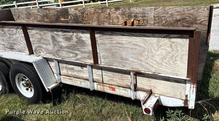 image for item EN5618 1998 Kodiak utility trailer