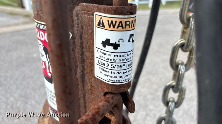 image for item EN5619 2014 PJ tilt deck equipment trailer