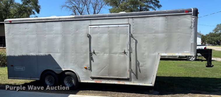 image for item EO1634 2002 Haulmark GRG85X28WT4 enclosed cargo trailer