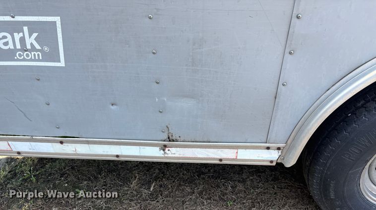 image for item EO1634 2002 Haulmark GRG85X28WT4 enclosed cargo trailer