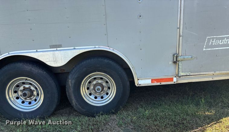 image for item EO1634 2002 Haulmark GRG85X28WT4 enclosed cargo trailer