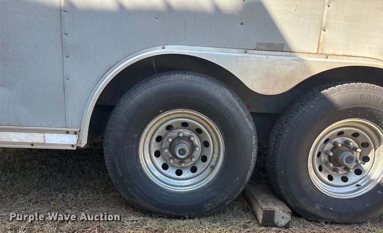 image for item EO1634 2002 Haulmark GRG85X28WT4 enclosed cargo trailer