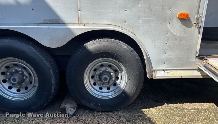 image for item EO1634 2002 Haulmark GRG85X28WT4 enclosed cargo trailer