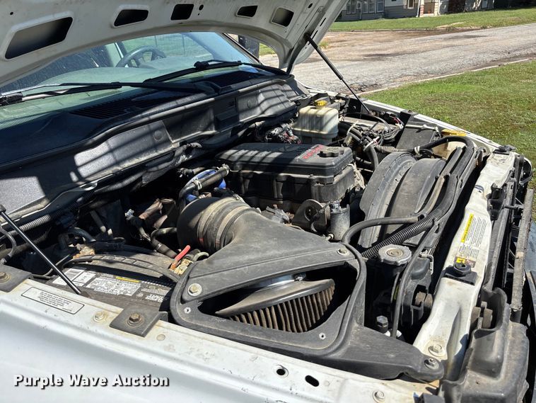 image for item EO1635 2009 Dodge Ram 4500HD Quad Cab flatbed truck