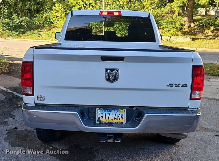 image for item EO4653 2019 Dodge Ram 1500 Quad Cab pickup truck