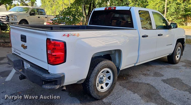 image for item EO4654 2014 Chevrolet Silverado 1500 Double Cab pickup truck