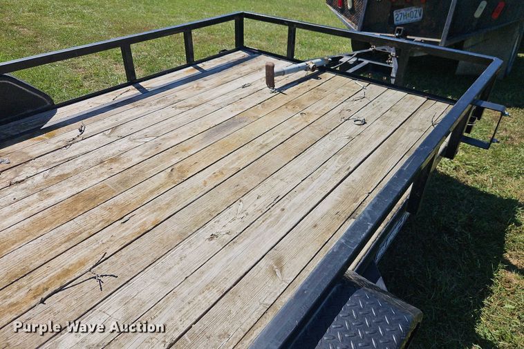 image for item EO4655 2019 Sure-Trac ST8214TAT-B-070 utility trailer