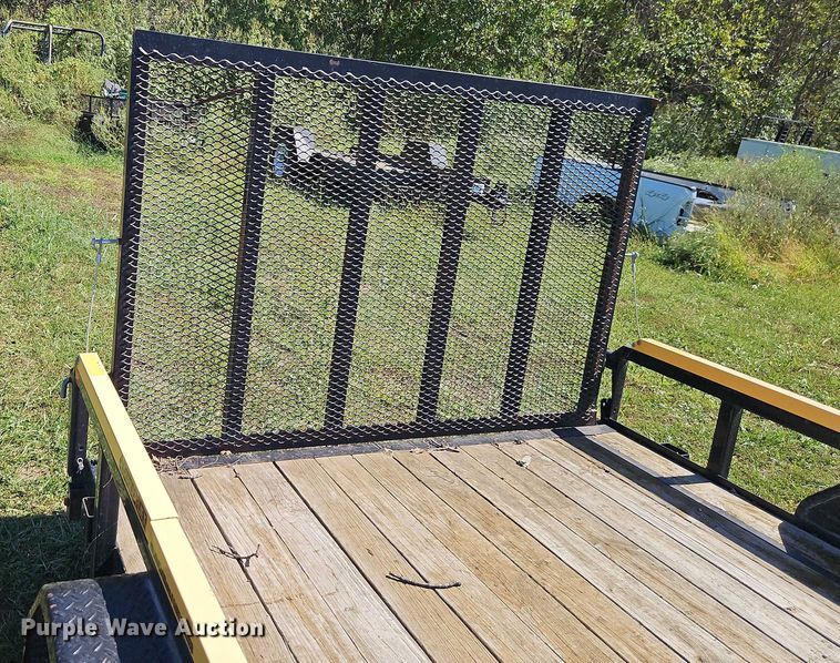 image for item EO4655 2019 Sure-Trac ST8214TAT-B-070 utility trailer