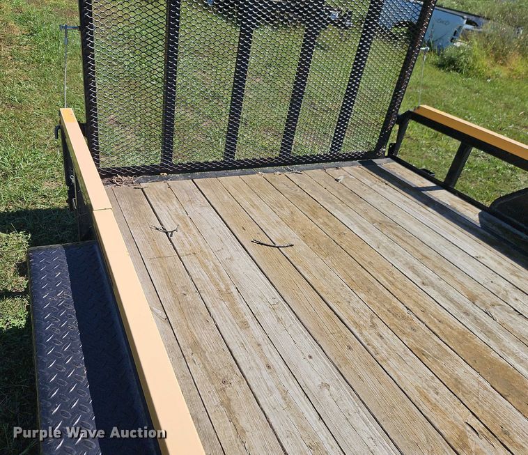 image for item EO4655 2019 Sure-Trac ST8214TAT-B-070 utility trailer