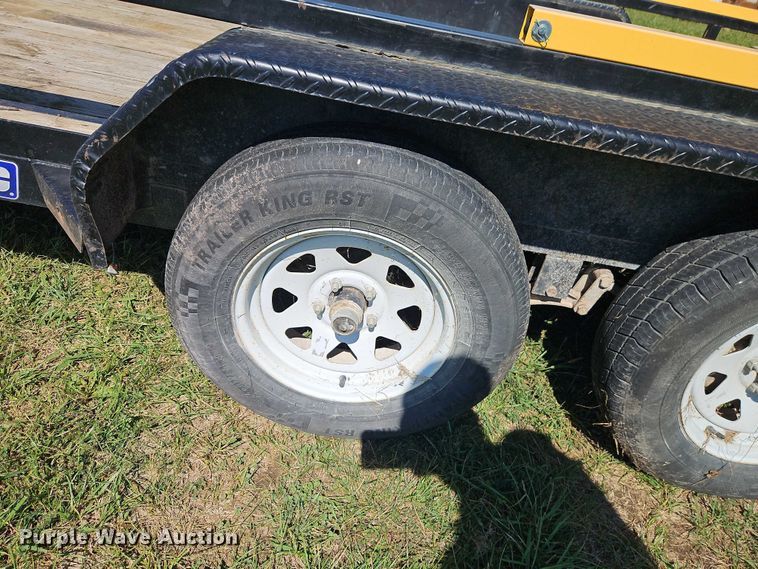 image for item EO4655 2019 Sure-Trac ST8214TAT-B-070 utility trailer