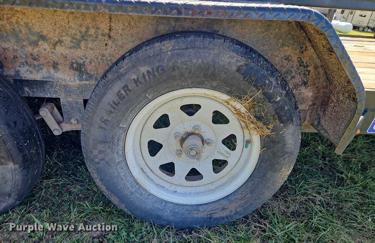 image for item EO4655 2019 Sure-Trac ST8214TAT-B-070 utility trailer