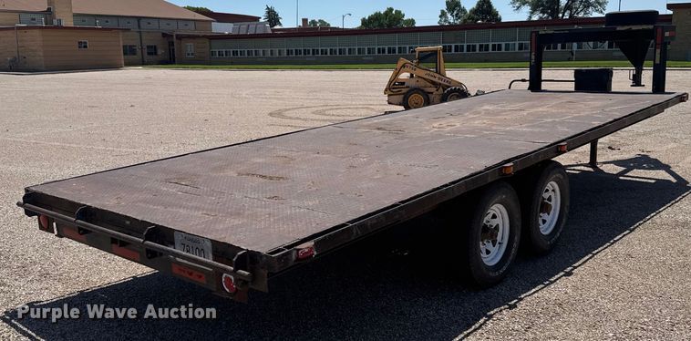 image for item ER2240 1979 Shop built flatbed trailer