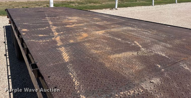 image for item ER2240 1979 Shop built flatbed trailer