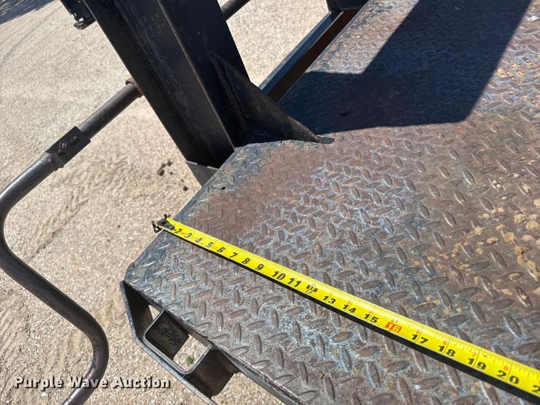 image for item ER2240 1979 Shop built flatbed trailer