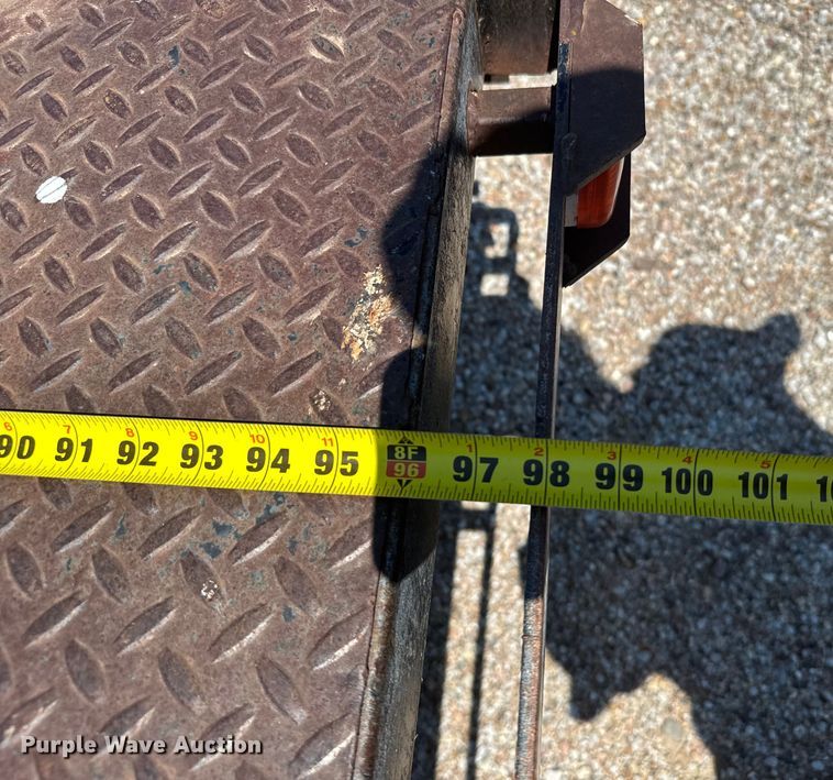 image for item ER2240 1979 Shop built flatbed trailer