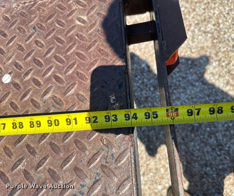 image for item ER2240 1979 Shop built flatbed trailer