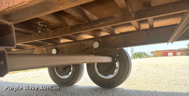 image for item ER2240 1979 Shop built flatbed trailer