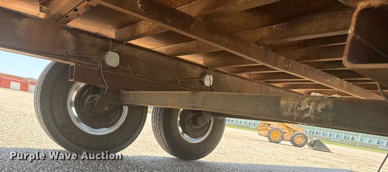 image for item ER2240 1979 Shop built flatbed trailer
