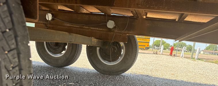 image for item ER2240 1979 Shop built flatbed trailer