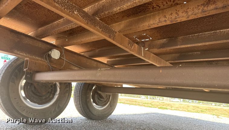 image for item ER2240 1979 Shop built flatbed trailer