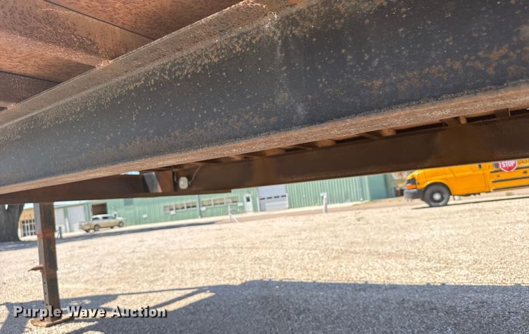 image for item ER2240 1979 Shop built flatbed trailer