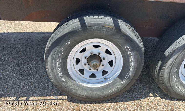 image for item ER2240 1979 Shop built flatbed trailer