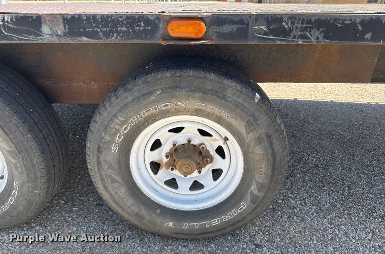 image for item ER2240 1979 Shop built flatbed trailer