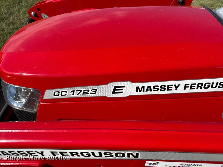 image for item ER2468 2023 Massey Ferguson GC 1723 E MFWD tractor
