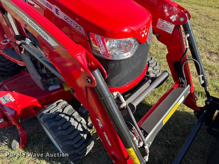 image for item ER2468 2023 Massey Ferguson GC 1723 E MFWD tractor