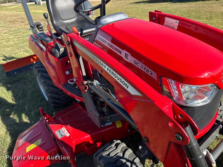 image for item ER2468 2023 Massey Ferguson GC 1723 E MFWD tractor