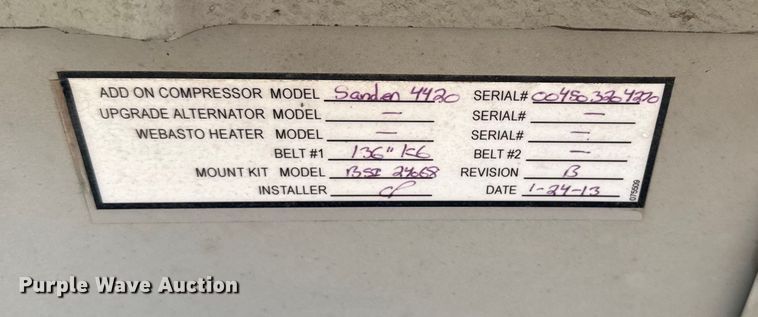 image for item ER2469 2013 Ford E450 shuttle bus