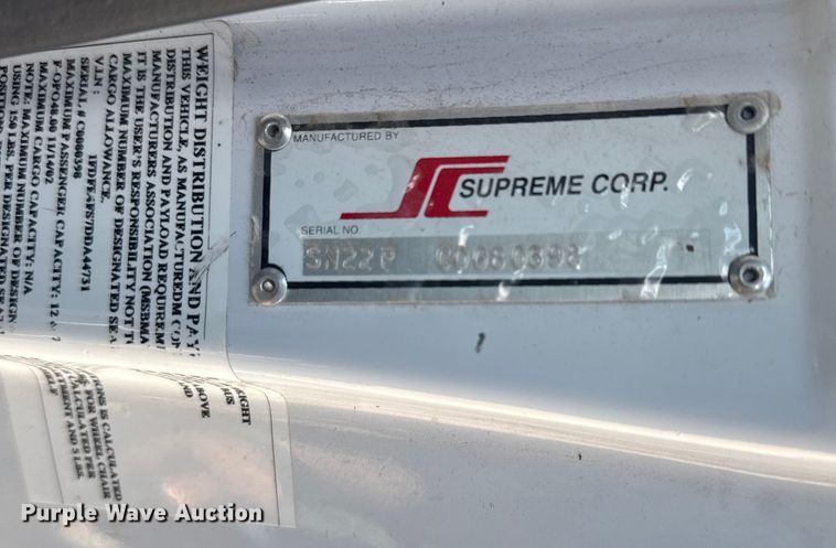 image for item ER2469 2013 Ford E450 shuttle bus