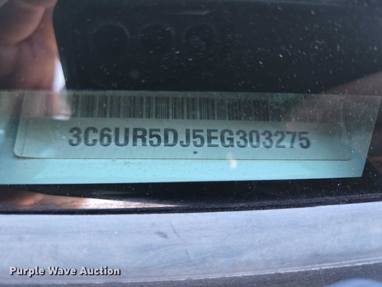 image for item ER5061 2014 RAM 2500 Crew Cab pickup truck