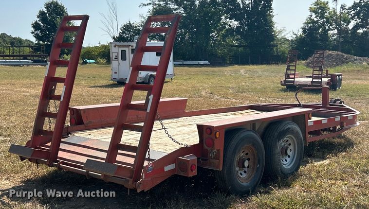 image for item ET3161 2019 Belshe WB14 equipment trailer