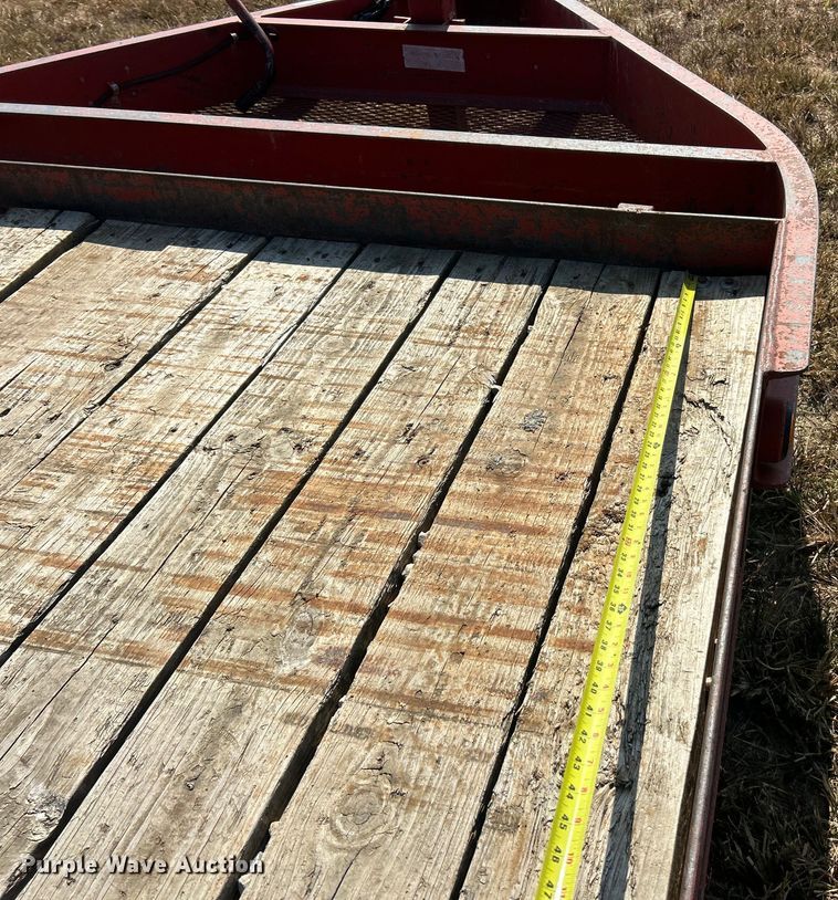 image for item ET3161 2019 Belshe WB14 equipment trailer