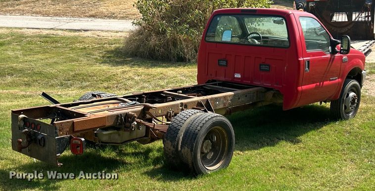 image for item ET3190 2000 Ford F450 Super Duty XL truck cab and chassis
