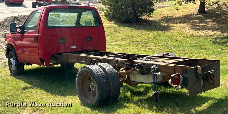 image for item ET3190 2000 Ford F450 Super Duty XL truck cab and chassis
