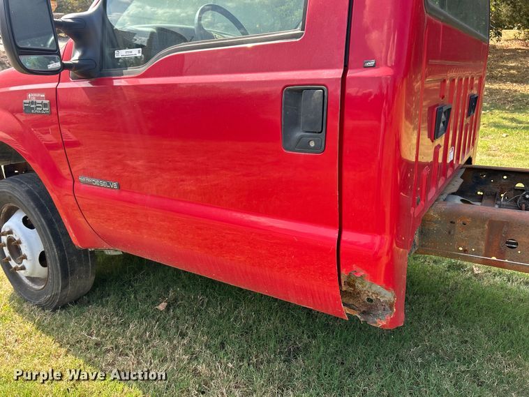 image for item ET3190 2000 Ford F450 Super Duty XL truck cab and chassis