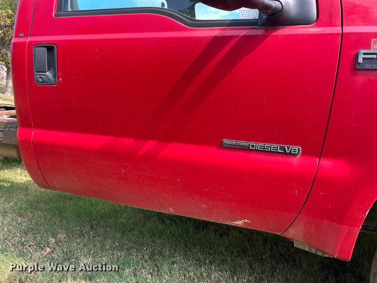 image for item ET3190 2000 Ford F450 Super Duty XL truck cab and chassis