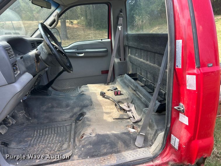 image for item ET3190 2000 Ford F450 Super Duty XL truck cab and chassis